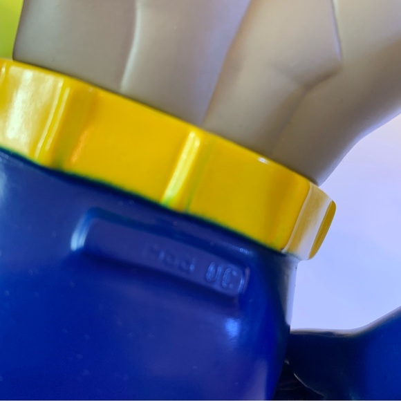 Batman 1988 DC Comics Action Figure Black Gray Yellow & Blue 15 inches tall - Picture 11 of 16